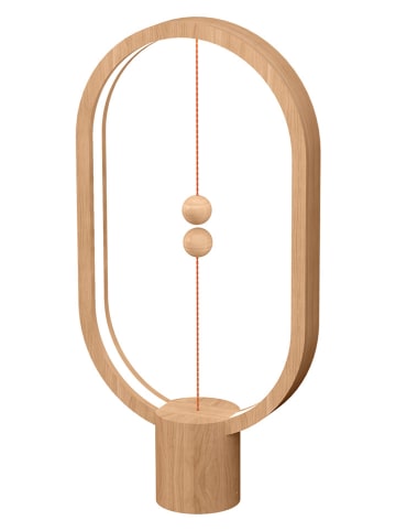 Designnest LED-Tischleuchte ''Heng'' in Hellbraun - (L)40 x (B)20 cm