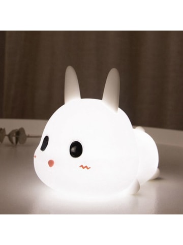 Designnest Ledtafellamp ''Rabbit Lamp'' wit - (B)15 x (H)10 x (D)11 cm