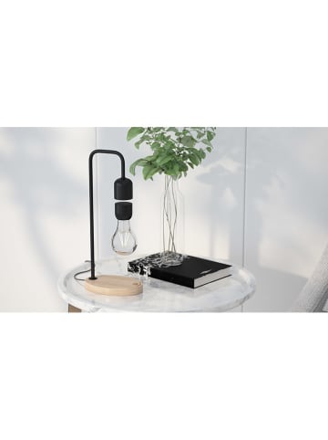 Designnest LED-Tischleuchte ''Levitating Lamp'' in Schwarz - (B)19 x (H)40 x (T)12 cm