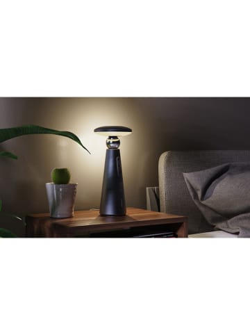 Designnest Ledtafellamp ''Ufo-Lamp'' zilverkleurig - (H)30,5 x Ø 13 cm