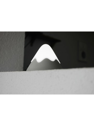 Designnest Ledtafellamp ''Snow Mountain'' grijs - (H)10 x Ø 14 cm