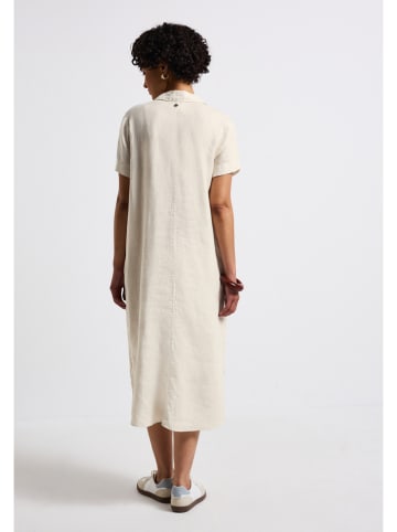 Street One Leinen-Kleid in Creme