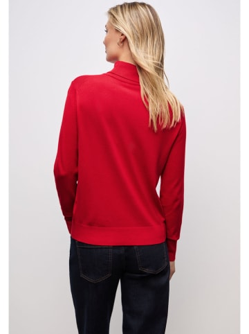 Street One Rollkragenpullover in Rot