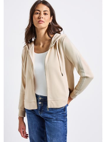 Street One Sweatjacke in Creme