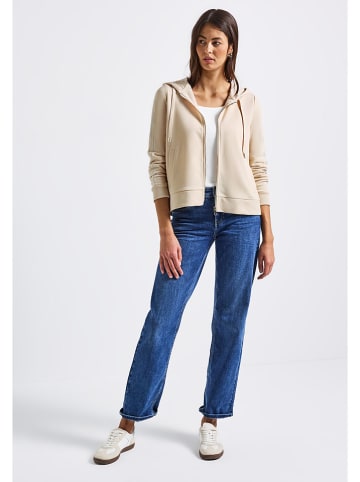 Street One Sweatjacke in Creme