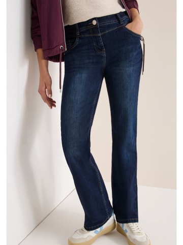 Cecil Jeans - Bootcut fit - in Dunkelblau