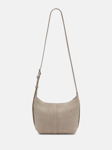 Liebeskind Berlin Leren schoudertas "Demi" beige - (B)19 x (H)20 x (D)10 cm