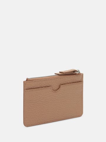Liebeskind Berlin Leren portemonnee "Star XS" beige - (B)13,5 x (H)8,5 x (D)0,5 cm