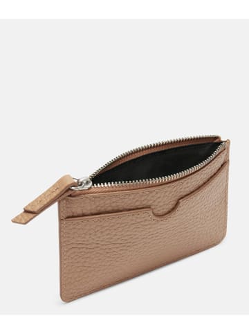 Liebeskind Berlin Leder-Geldbörse "Star XS" in Beige - (B)13,5 x (H)8,5 x (T)0,5 cm