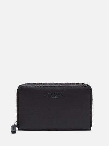 Liebeskind Berlin Leren portemonnee zwart - (B)15 x (H)9 x (D)2 cm