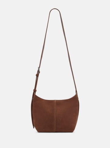 Liebeskind Berlin Skórzana torebka "Demi" w kolorze jasnobrązowym - 19 x 20 x 10 cm