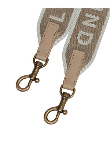 Liebeskind Berlin Pasek w kolorze szarobrązowym do torebki - dł. 38 cm