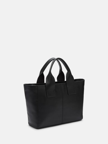 Liebeskind Berlin Leder-Henkeltasche "Sienna" in Schwarz - (B)35 x (H)27 x (T)13 cm
