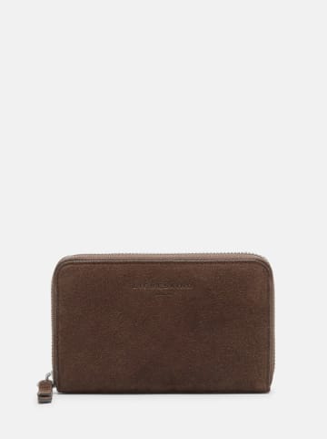Liebeskind Berlin Leder-Geldbörse in Braun - (B)15 x (H)9 x (T)2 cm