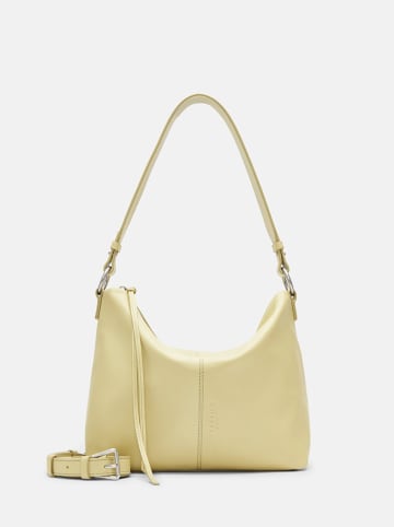Liebeskind Berlin Leder-Schultertasche "Aissa" in Gelb - (B)25 x (H)25,5 x (T)12 cm