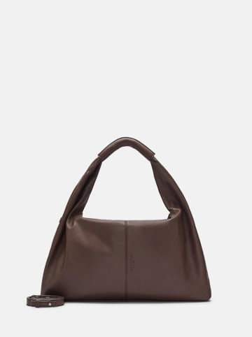 Liebeskind Berlin Skórzana torebka "Scarlet" w kolorze brązowym - 45 x 25 x 10,5 cm