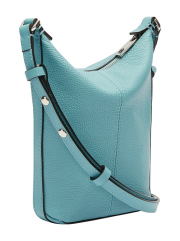 Liebeskind Berlin Leder-Schultertasche in Hellblau - (B)18 x (H)27 x (T)9 cm