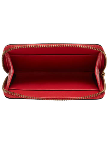 Liebeskind Berlin Leder-Geldbörse "Jo" in Rot - (B)11,5 x (H)8 x (T)2 cm