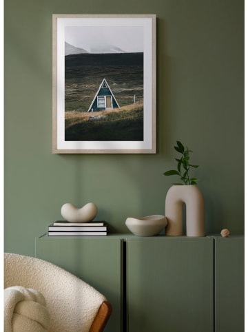 Ars Longa Druk artystyczny "Home Of The Valley" w ramce - 70 x 50 cm