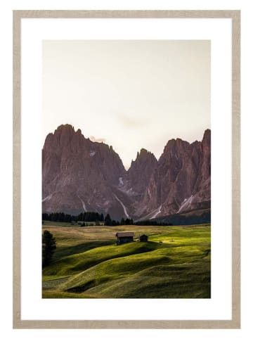 Ars Longa Druk artystyczny "High Mountains View" w ramce - 70 x 50 cm