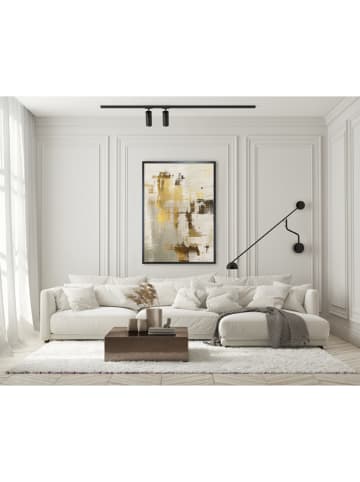 Ars Longa Ingelijste kunstdruk "Golden Abstract III" - (L)70 x (B)50 cm