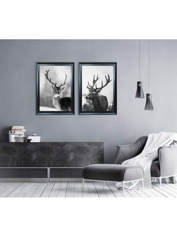 Ars Longa Druk artystyczny "Beautiful Deer" w ramce - 70 x 50 cm