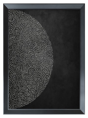 Ars Longa Gerahmter Kunstdruck "Black Opium No 02" - (L)70 x (B)50 cm