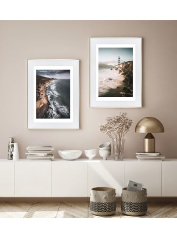 Ars Longa Druk artystyczny "Cliff Coast" w ramce - 70 x 50 cm