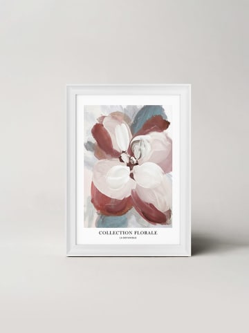 Ars Longa Ingelijste kunstdruk "Ombre Flower" - (L)70 x (B)50 cm