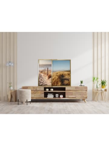 Ars Longa Ingelijste kunstdruk "Descent to the Beach" - (L)70 x (B)50 cm