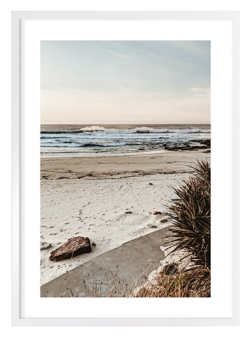 Ars Longa Ingelijste kunstdruk "Coastal Landscape" - (L)70 x (B)50 cm