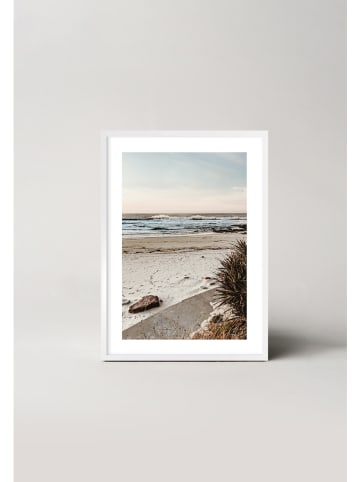 Ars Longa Gerahmter Kunstdruck "Coastal Landscape" - (L)70 x (B)50 cm