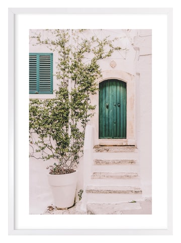 Ars Longa Gerahmter Kunstdruck "Hidden Gateway" - (L)70 x (B)50 cm