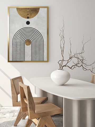 Ars Longa Ingelijste kunstdruk "Shapes zen II" - (L)70 x (B)50 cm