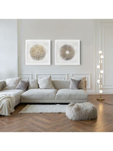 Ars Longa Druk artystyczny "Golden chic abstraction no. 2" w ramce