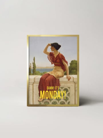 Ars Longa Gerahmter Kunstdruck "Looking for something" - (L)70 x (B)50 cm