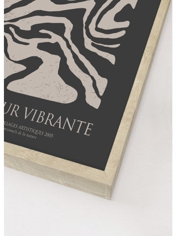 Ars Longa Ingelijste kunstdruk "Flowing Nature" - (L)70 x (B)50 cm