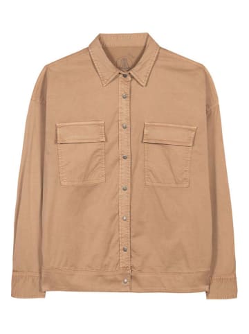 Herrlicher Hemdjacke in Camel