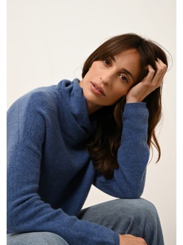 Just Cashmere Kaschmir-Rollkragenpullover "Blantyre" in Blau