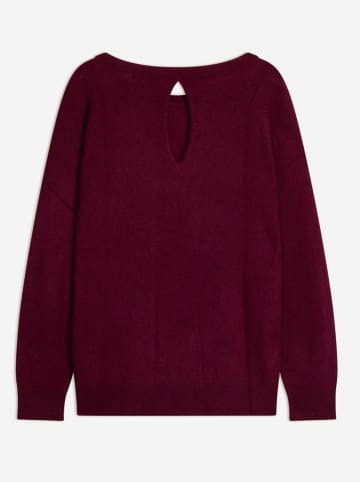 Just Cashmere Kaschmir-Pullover "Abigail" in Bordeaux