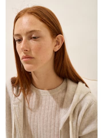 Just Cashmere Kaszmirowy sweter "Avana" w kolorze beżowym