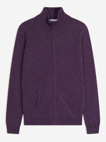 Just Cashmere Kaschmir-Cardigan "Ayr" in Lila