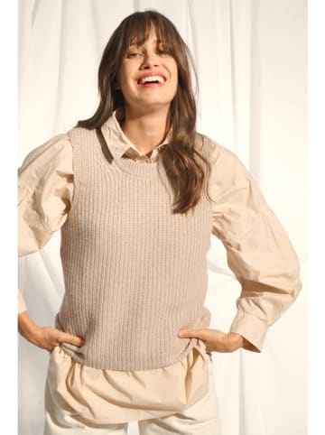 Just Cashmere Kaschmir-Pullunder "Dampa" beige