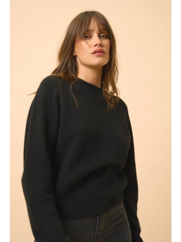 Just Cashmere Kaszmirowy sweter w kolorze czarnym