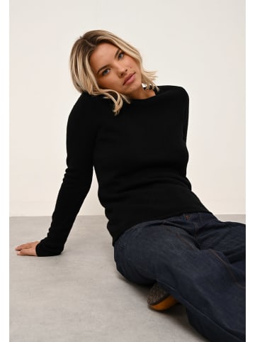 Just Cashmere Kaschmir-Pullover "Joyce" in Schwarz