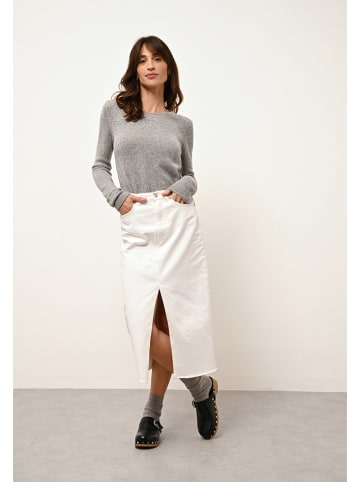 Just Cashmere Kasjmieren trui "Joyce" grijs