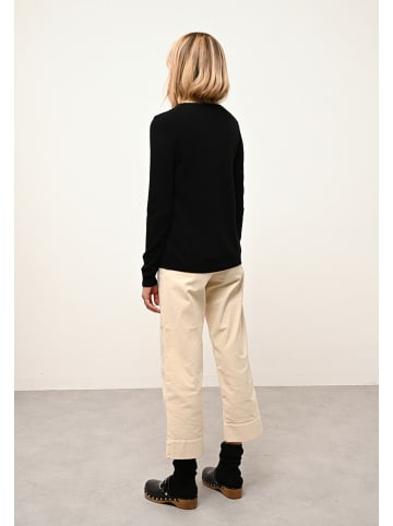 Just Cashmere Kaszmirowy kardigan "Katharine" w kolorze czarnym