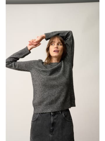 Just Cashmere Kasjmieren trui "Lexini" antraciet