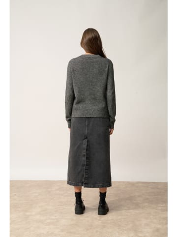 Just Cashmere Kaszmirowy sweter "Lexini" w kolorze antracytowym