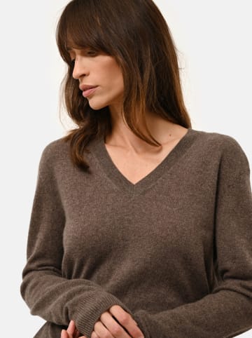Just Cashmere Kaschmir-Pullover "Nora" in Braun